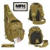 ZAINO TATTICO MONOSPALLA INCURSORE MFH CY TAN BACKPACK SOFTAIR SURVIVOR CAMPING