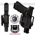 Fondina "Half" VEGA HOLSTER in POLIMERO per BERETTA 92/98 con 2 Passanti INCLUSI