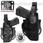 Fondina VEGA HOLSTER T2 per GLOCK 17-22 Cordura con Sicura e Supporti INCLUSI