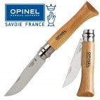 KNIFE OPINEL N° 8 COLTELLO DA LAVORO CAMPO CACCIA PESCA SURVIVOR FOLDING CAMPING