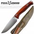 KNIFE COLTELLO FOX KNIVES MANIAGO FX-529 ORIGINALE MADE IN ITALY CACCIA SURVIVOR