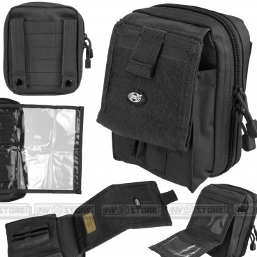 Tasca Utility Pouch Porta Mappa M.O.L.L.E. MFH Multitasche da Cintura SOFTAIR BK