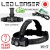 Torcia Frontale LED LENSER Torch MH10 RICARICABILE 600 Lumens 150 Mt + Batteria