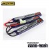 Batteria Lipo TURNIGY NANO TECH 11,1V 2000mAh 15-25C Tamiya per Fucili Softair B