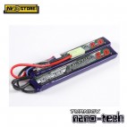 Batteria Lipo TURNIGY NANO TECH 7,4 V 2000 mAh 15-25C Tamiya per Fucili Softair