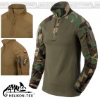 Combat Shirt HELIKON-TEX MCDU NYCO Maglia Tattica Militare MULTICAM BLACK