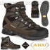 Scarpe AKU Trekker Lite II GTX 838 Scarponcini Trekking GORETEX Vera Pelle OLIVA