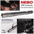 Torcia da Lavoro NEBO COLUMBO FLEX RC 250 Lumens ZOOM 4X Tascabile RICARICABILE