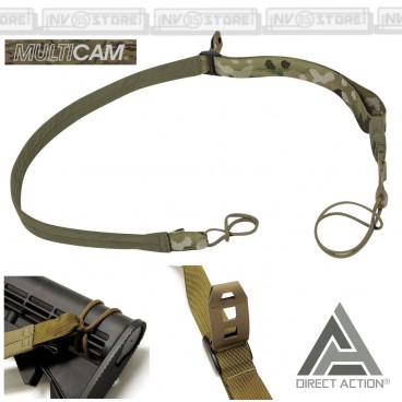 Cinghia Fucile 2 Punti DIRECT ACTION CARABINE SLING MK2 Regolazione Rapida MULTICAM