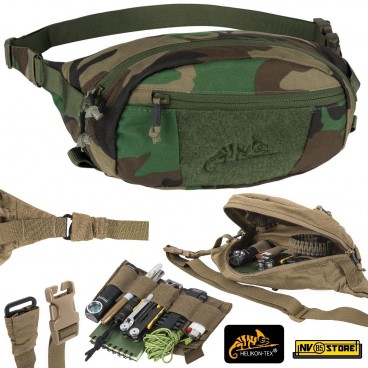 Marsupio HELIKON-TEX Bandicoot CORDURA® Tattico Militare Softair Uomo US WOODLAND M81