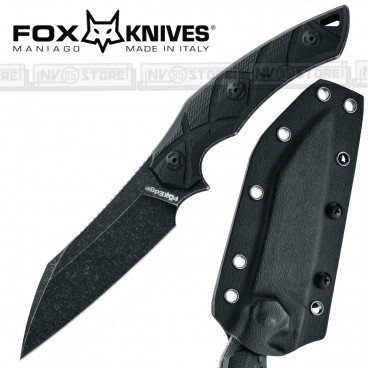 KNIFE COLTELLO FOX KNIVES BLACK FOX BF-710 VESUVIUS DORICCHI BUSHCRAFT CACCIA