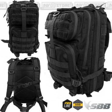 Zaino Tattico Incursore Assault 30 Lt SBB BRANCALEONI Esercito Softair NERO BK