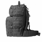 Zaino Tattico Militare Assault SBB 40 Litri Sistema MOLLE Outdoor Softair NERO