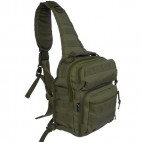 ZAINO TATTICO INCURSORE MONOSPALLA MIL-TEC SOFTAIR SURVIVOR CAMPING VERDE OD GREEN