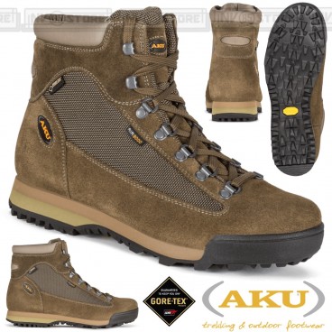 Scarpe AKU SLOPE GTX 885.4 Scarponcini Trekking Boots Anfibi GORETEX® Vera Pelle