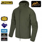 Softshell HELIKON-TEX Urban Hybrid Jacket Giacca Softair Militare TAIGA GREEN