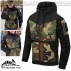 Felpa Uomo HELIKON-TEX Rogue Hoodie Fleece Pile Militare Outdoor M81 US WOODLAND