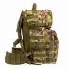 Zaino Tattico Militare Assault SBB 40 Litri Sistema MOLLE Outdoor Softair VEGETATO ITALIANO