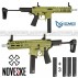 NOVESKE Space Invader 9 Tan EMG APS Fucile Elettrico Softair ASG + 3 Caricatori