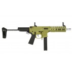 NOVESKE Space Invader 9 Tan EMG APS Fucile Elettrico Softair ASG + 3 Caricatori