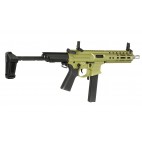 NOVESKE Space Invader 9 Tan EMG APS Fucile Elettrico Softair ASG + 3 Caricatori