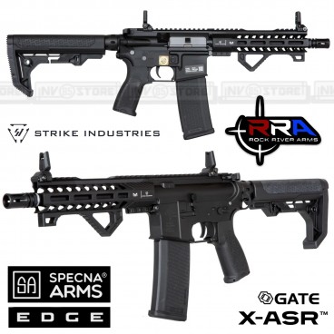 SPECNA ARMS SA-E17 L Edge RRA & Strike Industries Fucile Elettrico BLACK