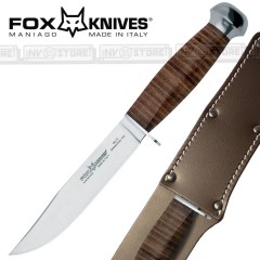 Knife Coltello Bushcraft FOX KNIVES MANIAGO FX-610/13 Camping Caccia Survivor